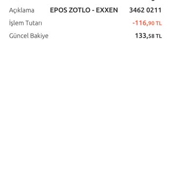 Exxen Hesabımdan Bilgim Dışında Para Çekilmiş