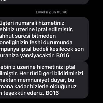 Vodafone Net Haksız Yere İnterneti Kapatma