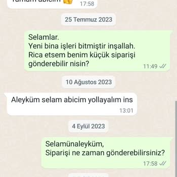 Kalitek Damla Sulama Sistemleri Gönderilmeyen Sipariş, İade Edilmeyen Para