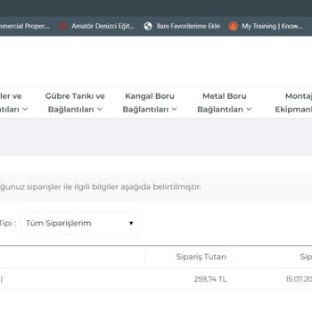 Kalitek Damla Sulama Sistemleri Gönderilmeyen Sipariş, İade Edilmeyen Para