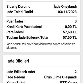 N11 Uygulaması Ürünleri Göndermiyor