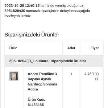 Bauhaus İademi 20 Gündür Yapmıyor