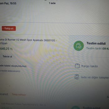 Hepsiburada Orijinal Yerine Replika Puma Ayakkabı