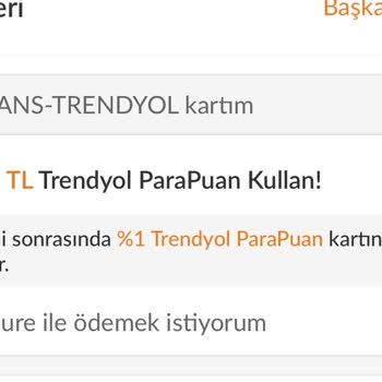 QNB Trendyol Kart Hediye ParaPuan Geri Alınması