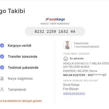 Kediler Aç Kaldı: Sürat Kargo Dağıtım Gecikmesi