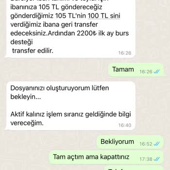 Aydın Yarınlar Vakfı Öğrencileri Aldatma Adına Hesap Açma