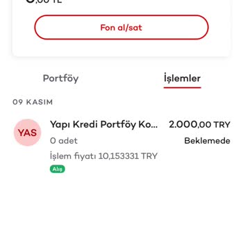 Akbank Fon Alım Emri Verdik Ama Hala Alış Gerçekleşmedi?