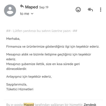 Maped'in Bir Hafta Bile Dayanmayan Yemek Kutusu