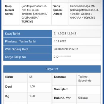 Sürat Kargo Ürün Dağıtıma Çıkmıyor