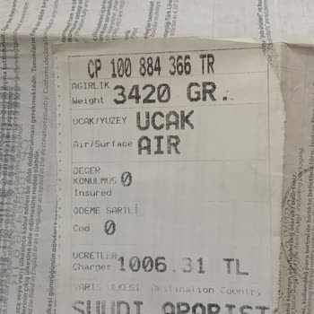 İstanbul Gümrük Müdürlüğü Kargom Nerede, Gümrük Beyannamesi No İstiyoruz