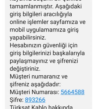 Kablo Net'in Haber Vermeksizin Başvuru İptali