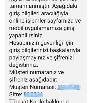 Kablo Net'in Haber Vermeksizin Başvuru İptali