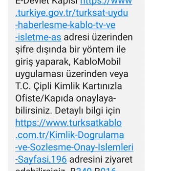 Kablo Net'in Haber Vermeksizin Başvuru İptali