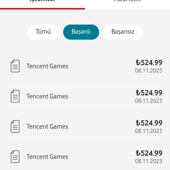 Tencent Games Türkiye Tencent Games Firması Haksız Kazanç Çekimi