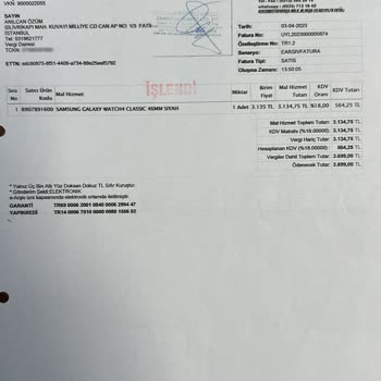 Samsung Galaxy Whatch 4 46 Mm Siyah Saat Değişim Mağduriyeti