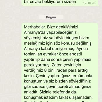 Obm Türkiye Danışmanlık Şirketi Şikayet