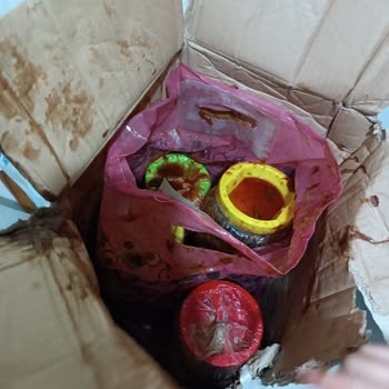 Sürat Kargo Kargo İçerisindeki Ürünlerin Dağılıp Patlaması