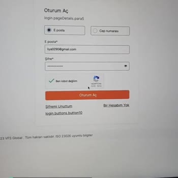 VFS Global Fransa Turistik Vize İçin Randevu Alamıyorum