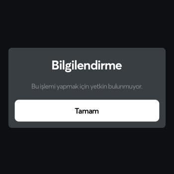 Papara Yetkiniz Bulunmamaktadır Diyor