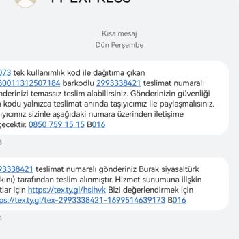 MNG Kargo'nun Ürünü Teslim Etmemesi