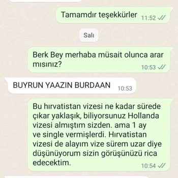 İzmir Vize Merkezinin Yalan Beyanda Bulunması