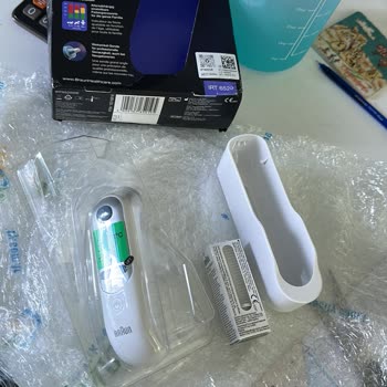 Pharmacity Sağlık Braun Bebek Ateş Ölçeri Eksik Parçalı Ve Açık Kutuda Geldi