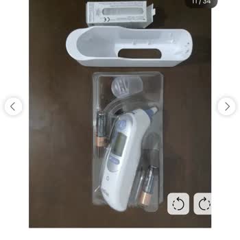 Pharmacity Sağlık Braun Bebek Ateş Ölçeri Eksik Parçalı Ve Açık Kutuda Geldi