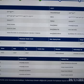 Sürat Kargo Hatalı Bilgilendirme Ve Muhatap Sorunu.