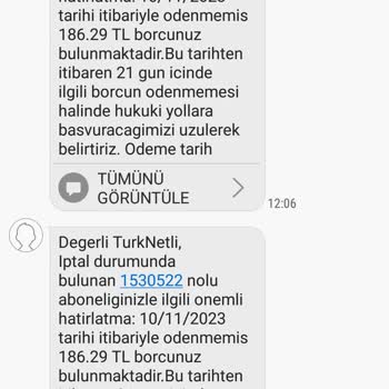 TurkNet Kullanmadığım İnternete Ücret Çıkarmışlar