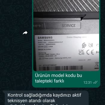 Samsung Servisinin Sorun Karşısında Ki İlgisizliği