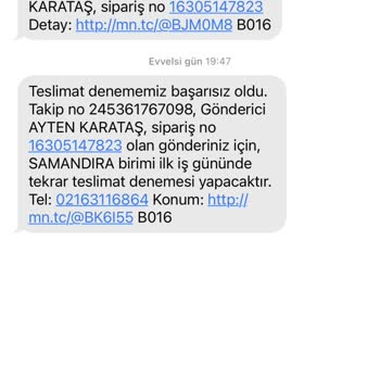 MNG Kargo, Kargomu Teslim Etmiyor
