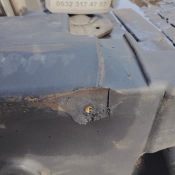 Erkunt 55 E-T Mazot Deposu Mazot Kaçağı