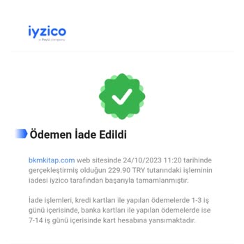 iyzico Paramı İade Etmedi