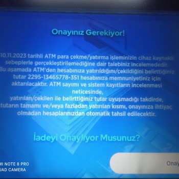 Denizbank ATM 1850 TL Mi Yuttu
