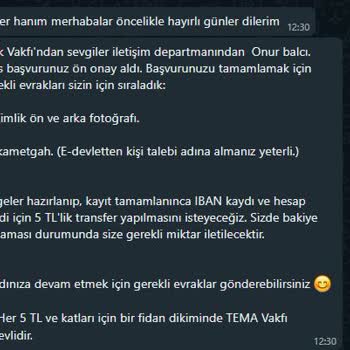 Tema Vakfı Bu Vakıf İncelenmeli