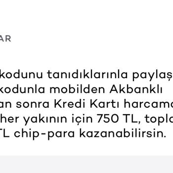 Akbank Davet Et Chip Para Kazan Yanıltması