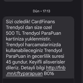 CardFinans Hatalı Puan