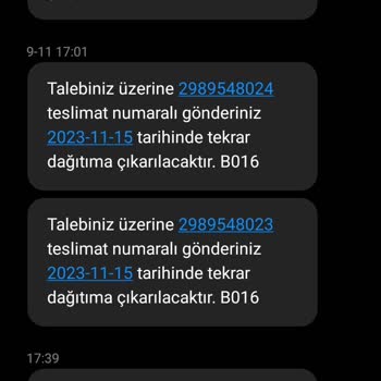 Trendyol Express Kargo Talep Ettiğim Günden Erken Gelip İade Olması