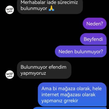 Tarzinayakkabin34 (Instagram) Alışverişten Cayma Hakkımı Kullanamayıp İade Edemiyorum
