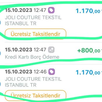 Chicken King İki Defa Kredi Kartımdan Para Çekildi!