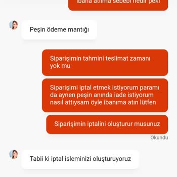 Mengü Home İnternet Sitesinden Alışveriş Yaptım Ortada Hiçbir Şey Yok
