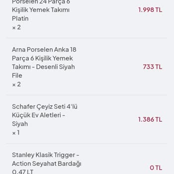 Mengü Home İnternet Sitesinden Alışveriş Yaptım Ortada Hiçbir Şey Yok