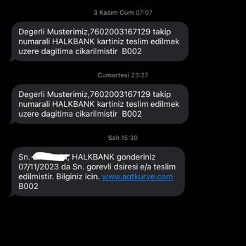 AGT Kurye (aynigunteslim.com) Gönderim Benden Habersiz Ve Kime Teslim Edildiği Belirsiz