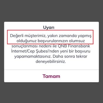 QNB Finansbank'ın %0 Faizli İhtiyaç Kredisinin Yanıltıcı Olması!