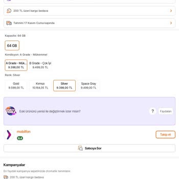 Mobilfon Teknoloji Kusurlu Ürün Satışı İadesi Hk.