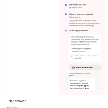 Mobilfon Teknoloji Kusurlu Ürün Satışı İadesi Hk.