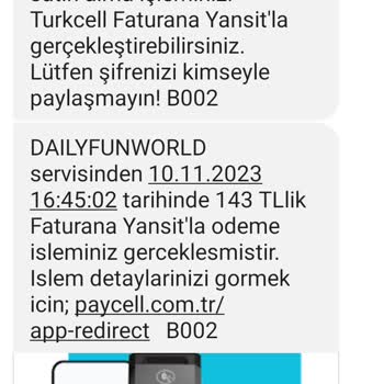 Turkcell Digital World İO Benim İznim Olmadan Oyun Alımı