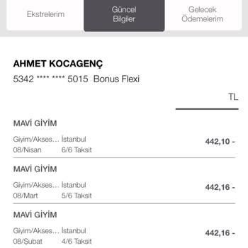 Garanti BBVA Alışveriş İadesi Gelmesine Rağmen Taksitler Hala Yansıtılıyor