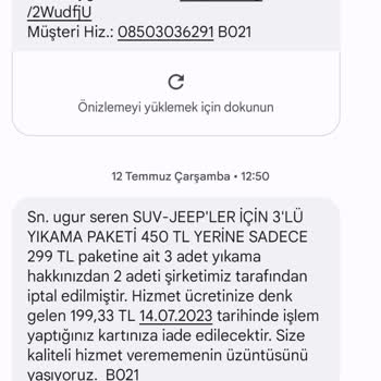 Arabamiyika.com Yıkama Paketi Ve İade Sorunu!