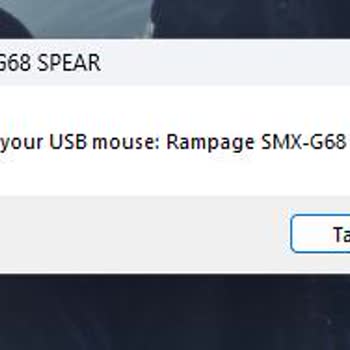 Rampage G68 Spear Mouse USB Driver Sorunu